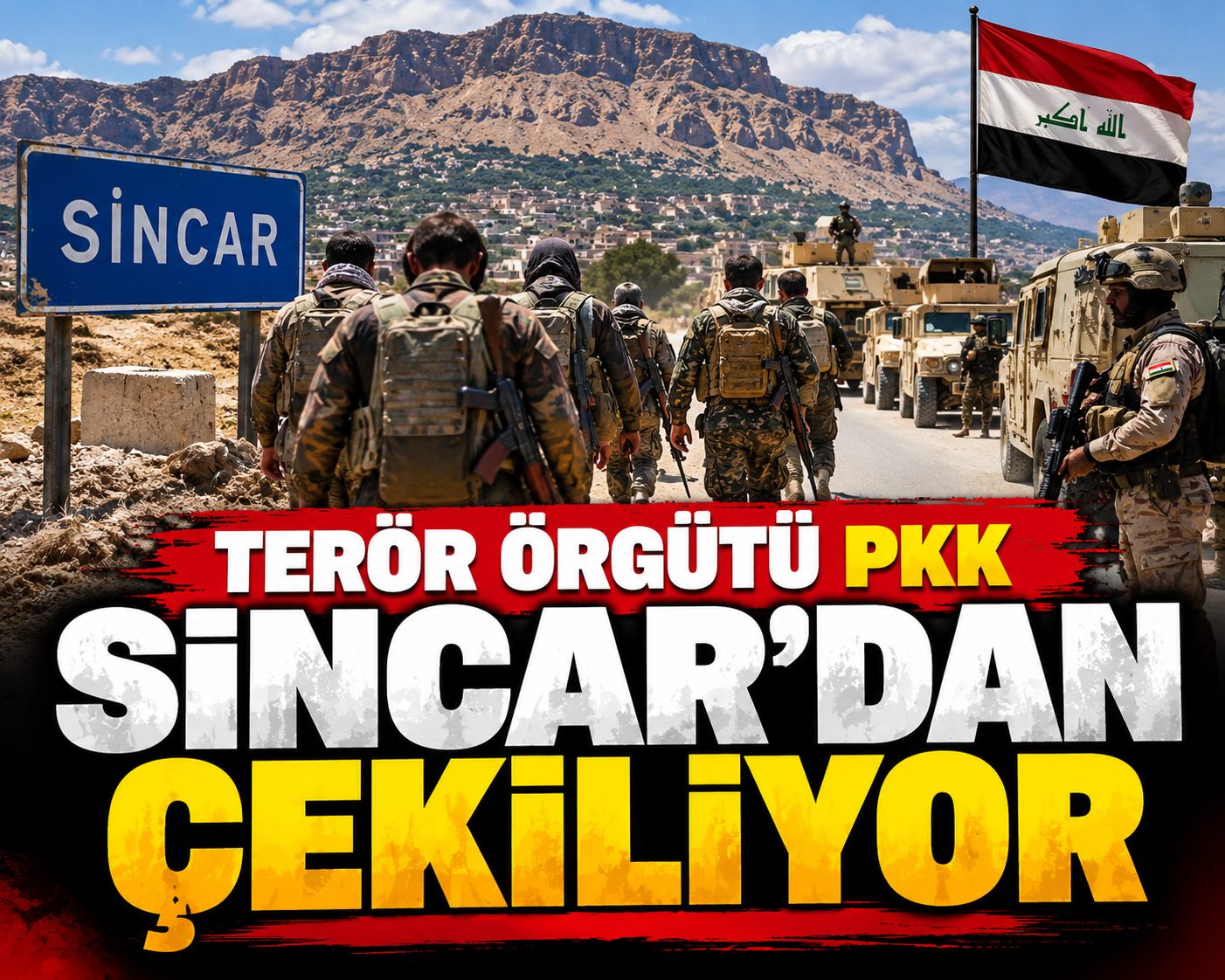pkk sincar bölgesinden çekilme