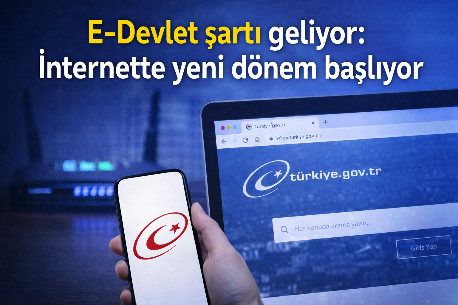 e-devlet şartı