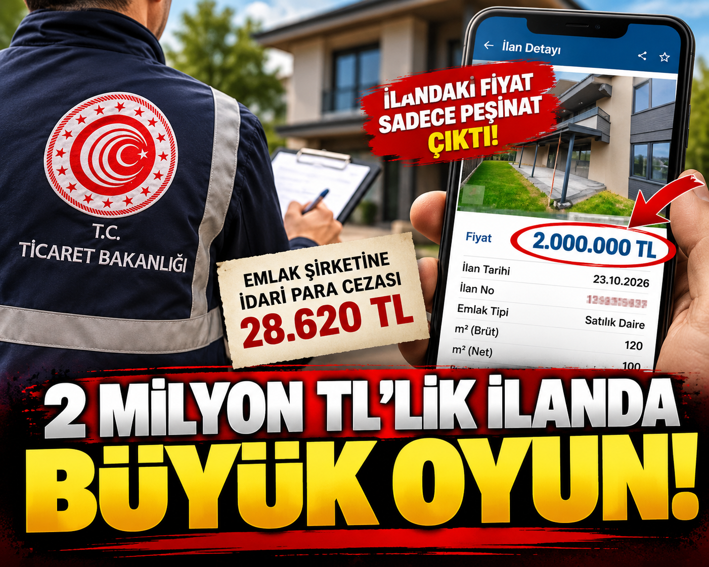 ilan peşinat oyunu