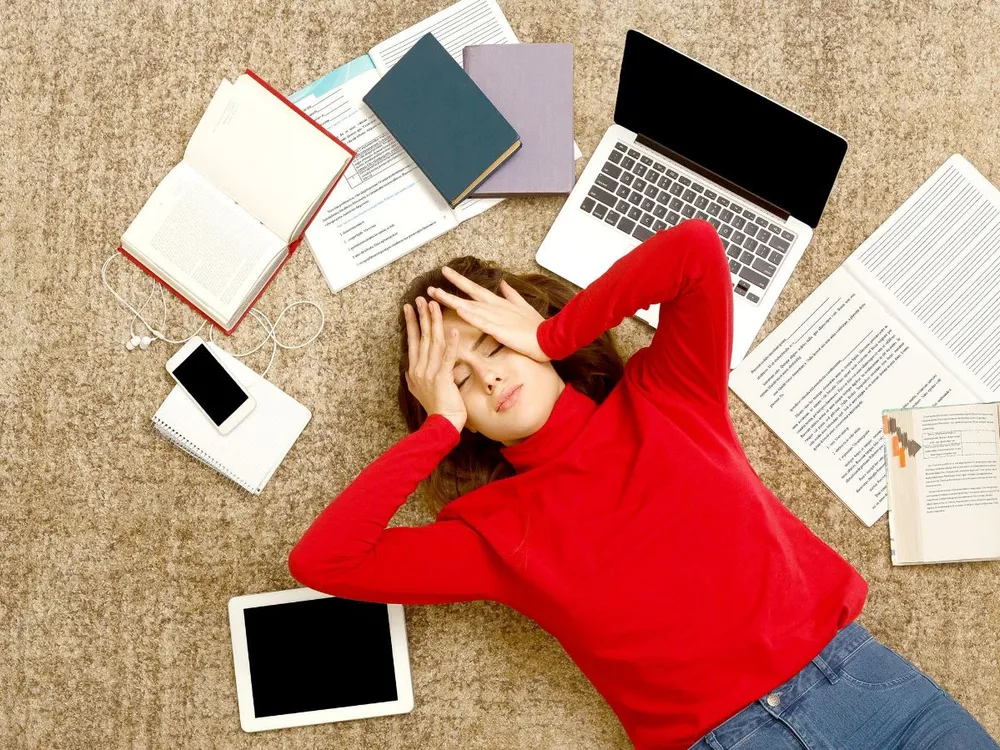 Ders stres çalışma iş stres