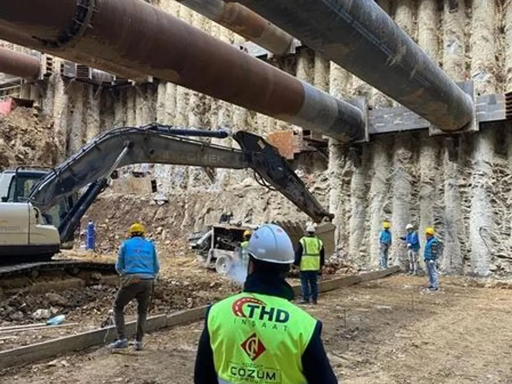 Yozgat Çözüm Mühendislik THD İnsaat metro inşaatı
