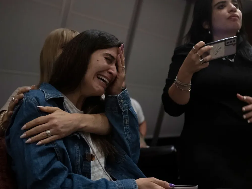 israilli kadın ağlama