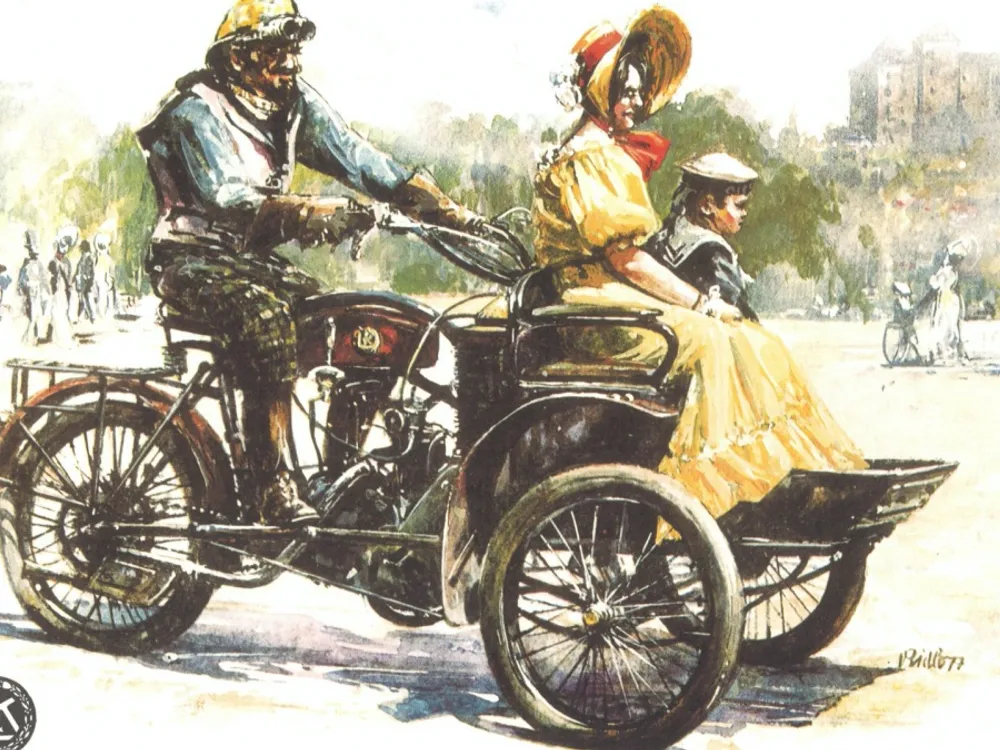 Laurin Klement 3 teker