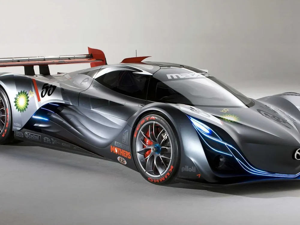 mazda yarış aracı