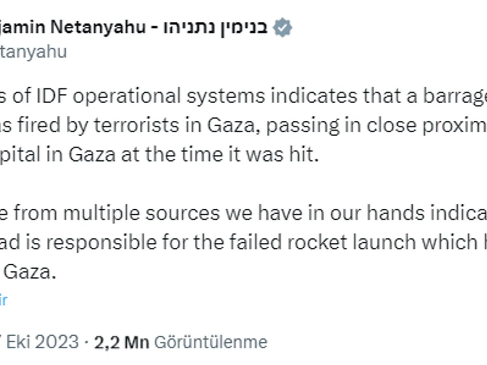 netanyahu tweet 1