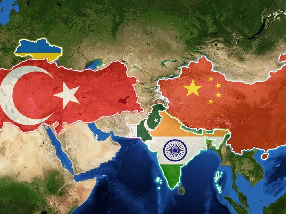 Türkiye Çin Harita