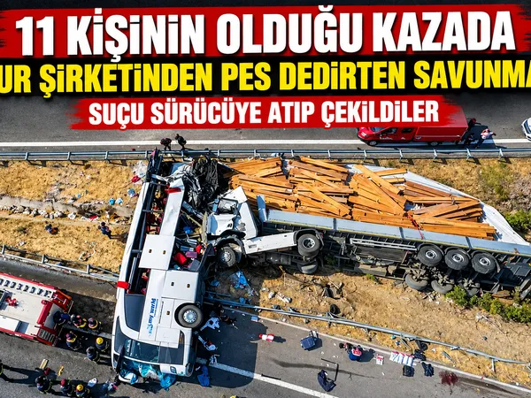 araç kazası manisa otobüs kazası 11 ölü
