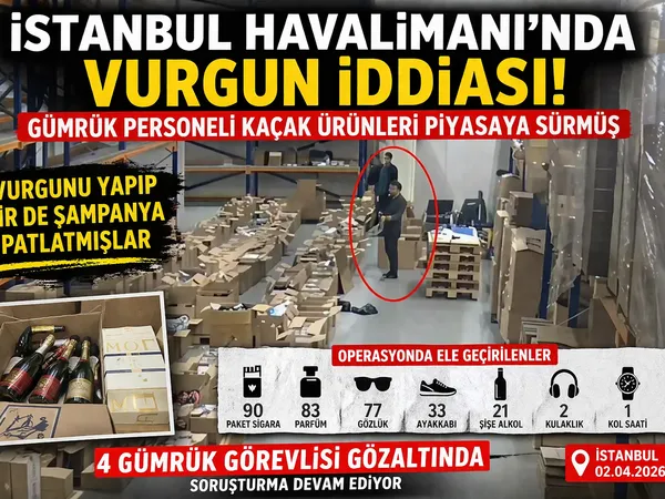 istanbul havalimanı vurgun