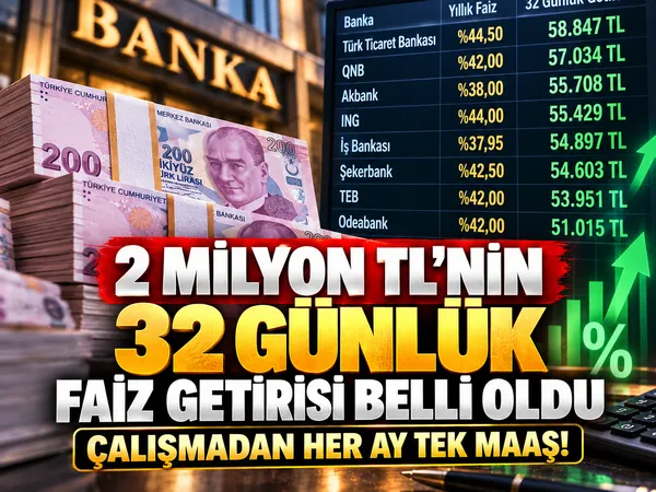 banka faiz miktarı