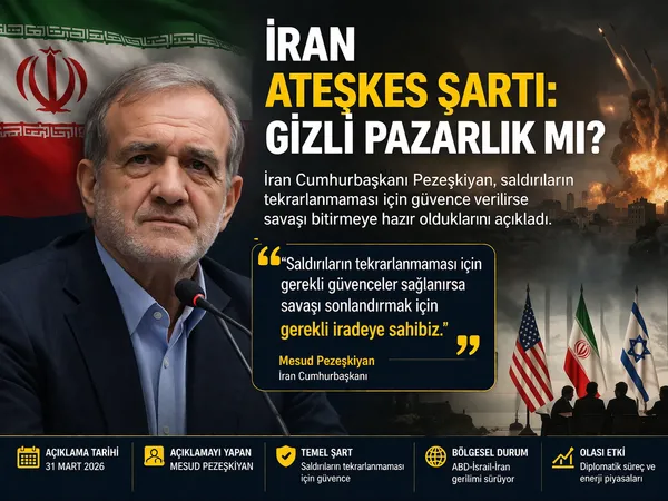 İran Cumhurbaşkanı Mesud Pezeşkiyan