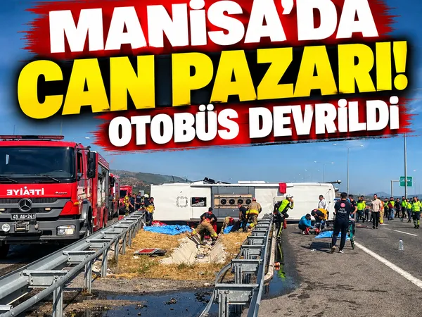 manisa otobüs kaza 