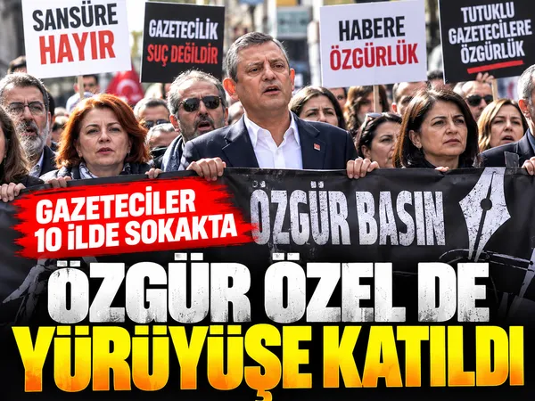 özgür özel gazetecilerle