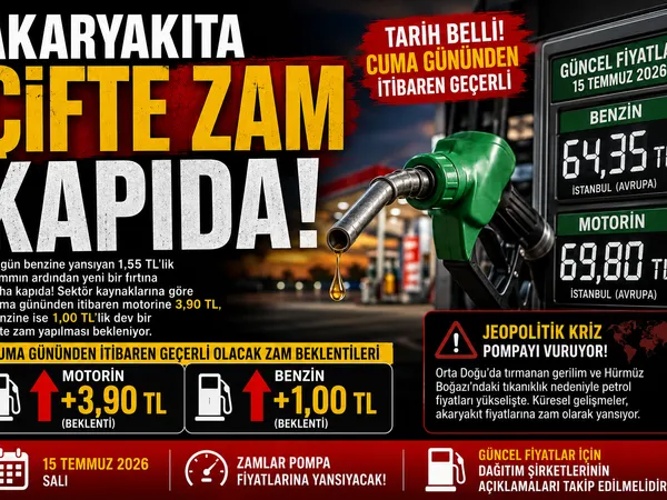 benzin motorin zam