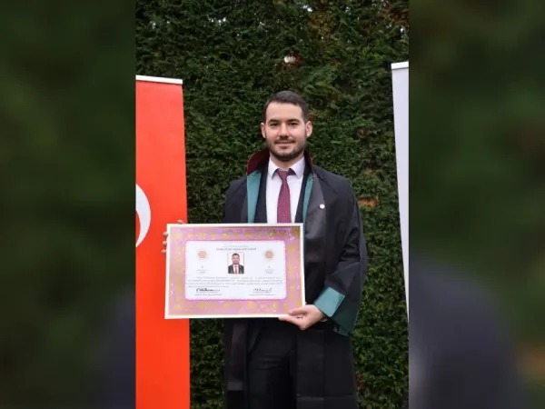 Adli yargı hakimlik sınavlarında üç kez derece yapan Volkan Hacımahmutoğlu 1