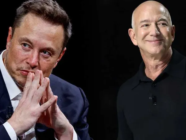 elom musk jeff bezos