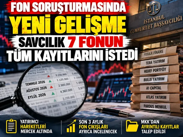 7 fon için tüm kayıtlar istendi