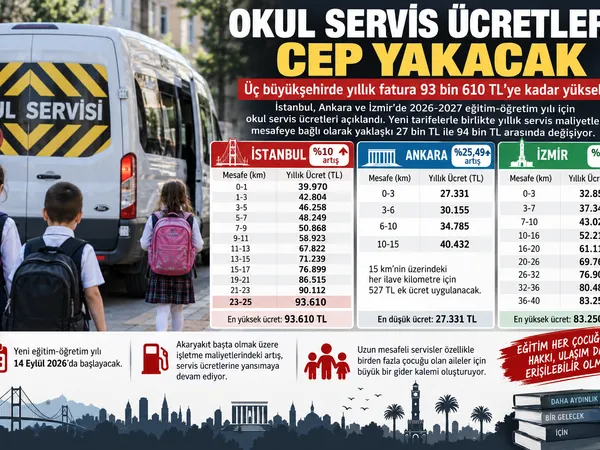 okul servis ücret