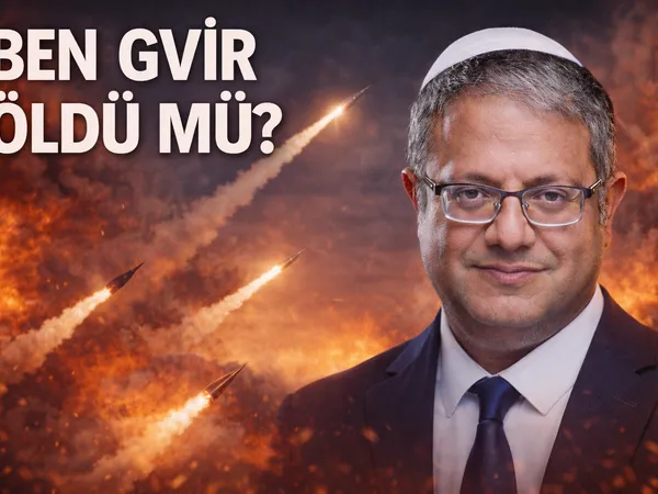 Ben Gvir öldü iddiası İran füzeleri ile