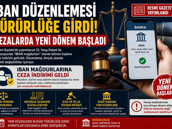 İBAN DÜZENLEMESİ 