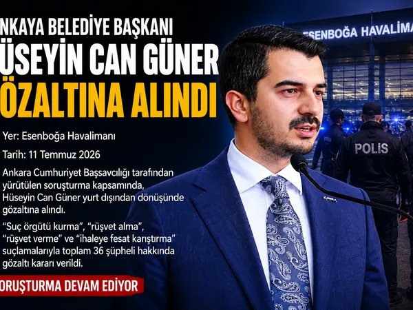 Çankaya Belediye Başkanı Hüseyin Can Güner