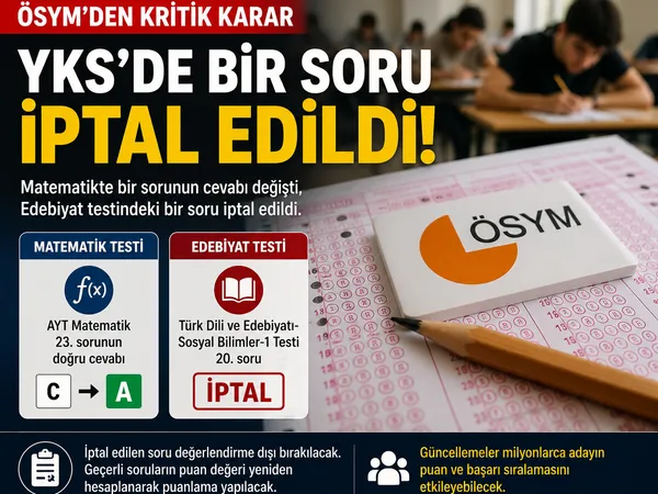 yks soru iptal