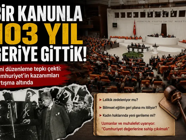 103 yıl geriye gittik