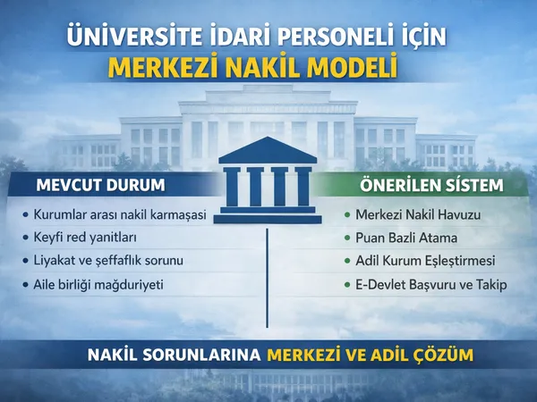 üniversite idari persenel nakil