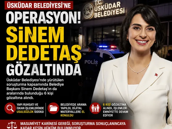 sinem dedetaş gözaltı