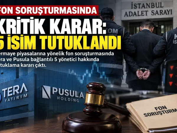 Fon soruşturması tutuklama