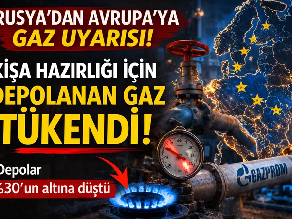 avrupa gaz depoları