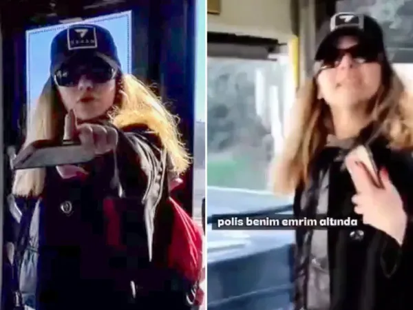 Savcıyım diyen kadın