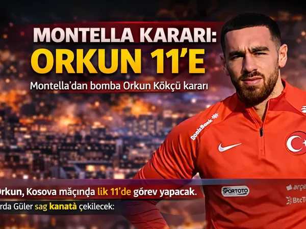 orkun milli takım kadrosunda ilk 11'de