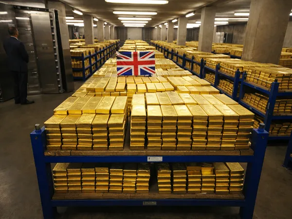ingiltere altın deposu