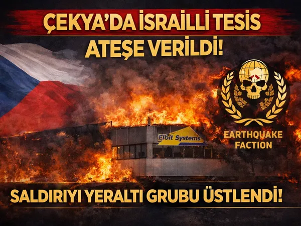 çekya israil tesis kundaklama
