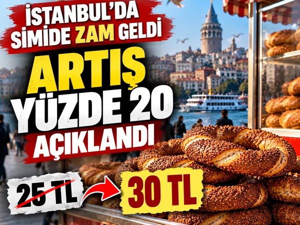 istanbul simit zam 