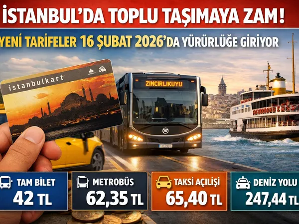 toplu taşıma zam