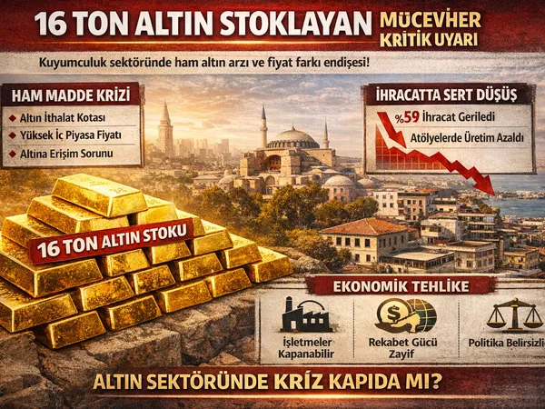 altın stoklayan şirket