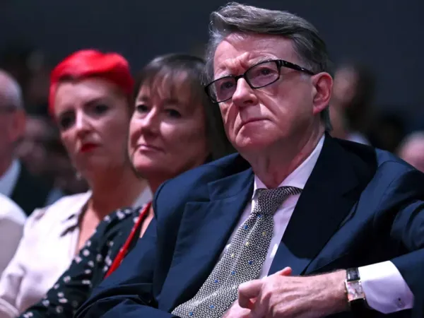 eski ABD Büyükelçisi Peter Mandelson