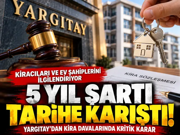 yargıtay kira emsal değer 5 yıl 
