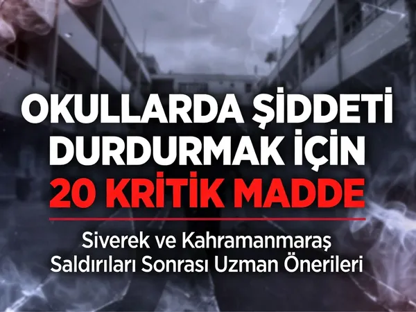 okullar şiddet