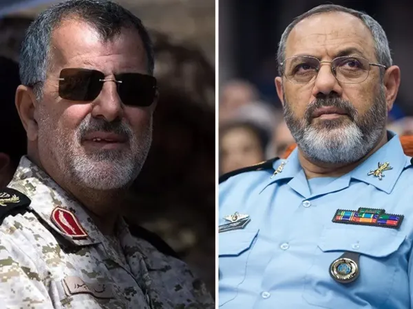 İran Savunma Bakanı Aziz Nasirzadeh ile Devrim Muhafızları Komutanı Muhammed Pakpur