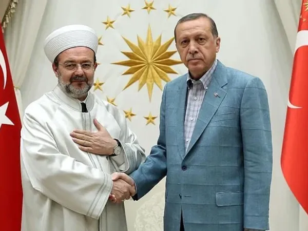 Eski Diyanet Başkanı Mehmet Görmez erdoğan 
