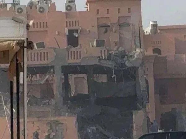 katar bombalanan bina