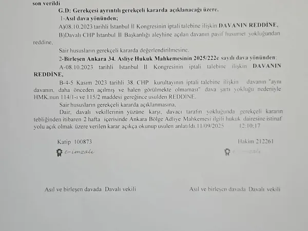 kayyum kararını kaldıran karar