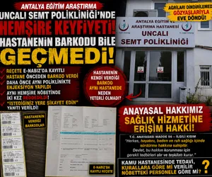 antalya eğitim ve araştırma hastanesi uncalı semt polikliniği
