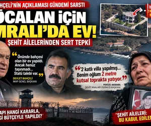 öcalan bahçeli ev 