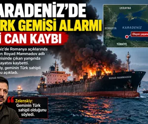 karadeniz türk gemisi iha vurulma