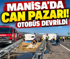manisa otobüs kaza 