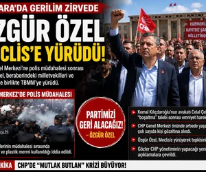 özgür özel meclise yürüdü 