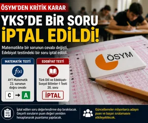 yks soru iptal